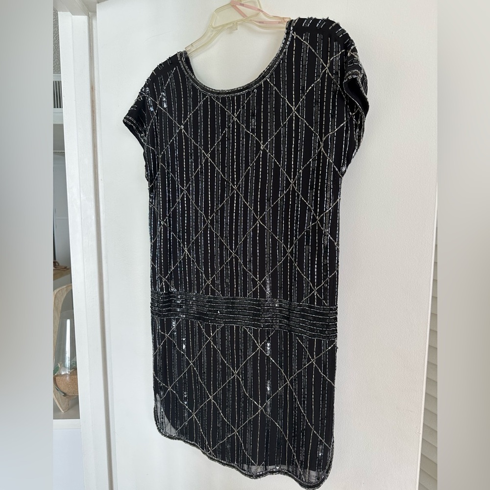 Beaded Mini Dress